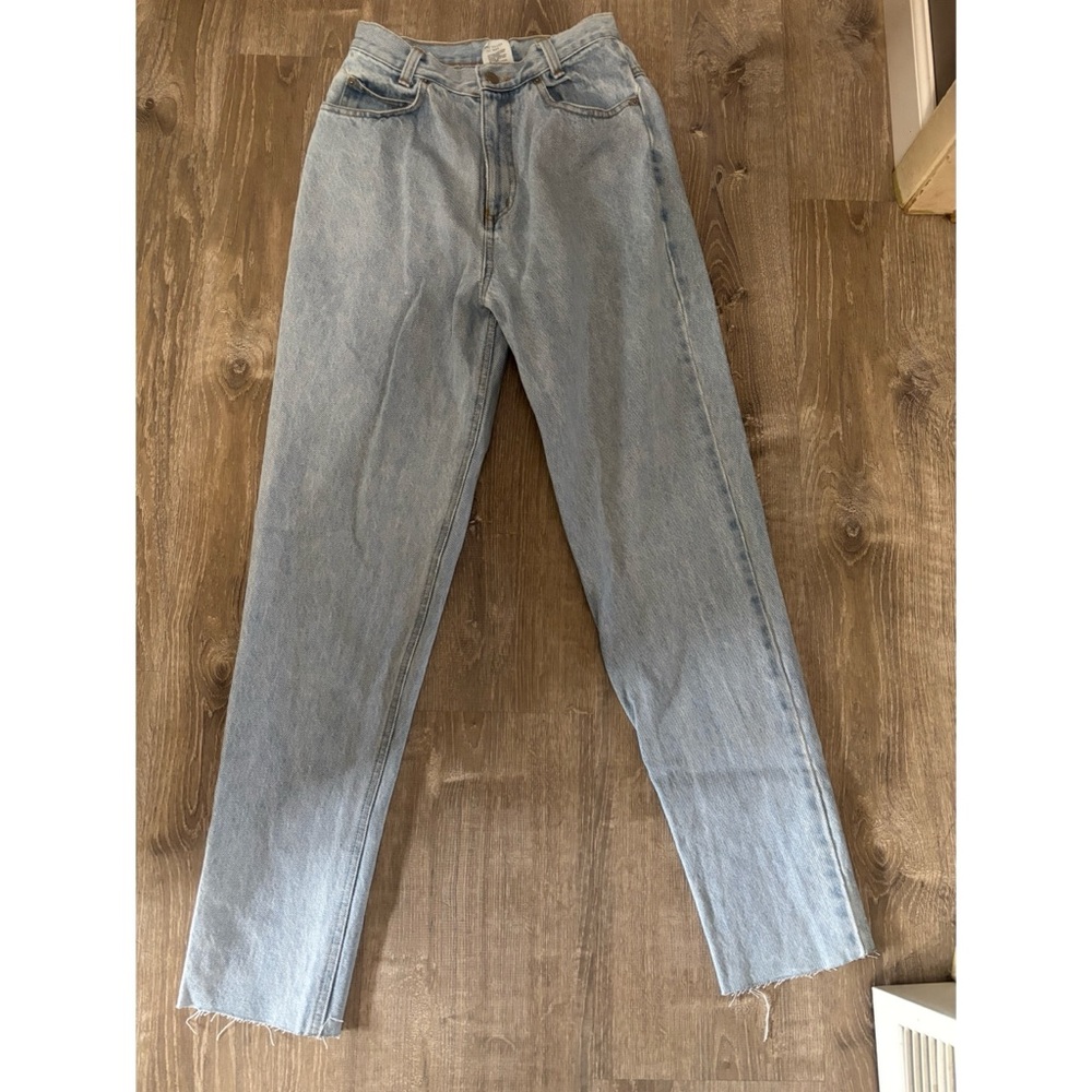 Vintage High-Rise Straight Leg Women’s Jeans — Light Blue